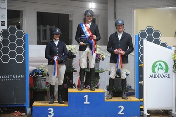 Thomas Pritchard captured the Winter Grade C title with Princess SW Thomas Pritchard captured the Winter Grade C title with Princess SW